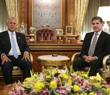 نێچيرڤان بارزانى، سه‌رۆكى هه‌رێمى كوردستان پێشوازیی له‌ باڵيۆزى ڤه‌نزوێلا كرد