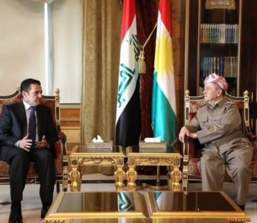 لە سەلاحەددین سەرۆک مەسعود بارزانی پێشوازی لە بەڕێز قاسم ئەعرەجی ڕاوێژکاری ئاسایشی نیشتیمانیی عێراق کرد.