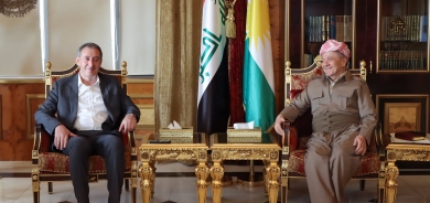 لە سەلاحەددین سەرۆک مەسعود بارزانی پێشوازی لە ژمارەیەک کەسایەتیی سیاسی و شاندی باڵای دەم پارتی کرد