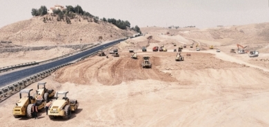 بمشاركة 2000 عامل.. طريق جديد بالعاصمة أربيل يعزّز البنية التحتية ويربط كسنزان بسد گومەسپان