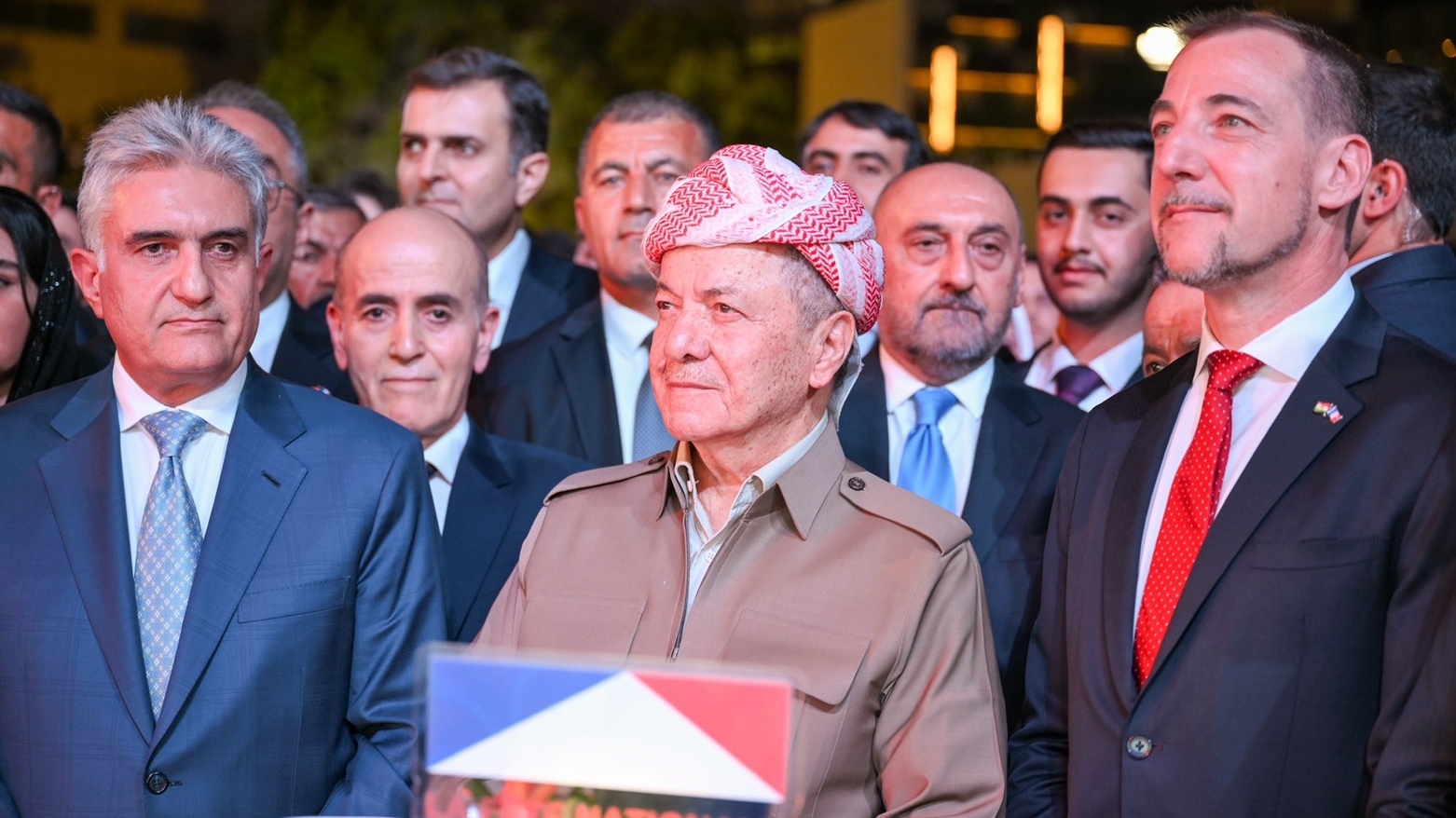 Serok Barzanî beşdarî merasîma Roja Niştimanî ya Fransayê bû