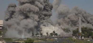 غارات اسرائيلية استهدفت مبنى هیئة الاركان و القصر الرئاسي فی سوريا