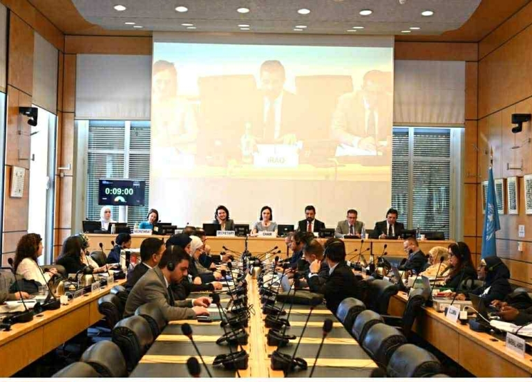 ڕێکخەری ڕاسپاردە نێودەوڵەتییەکان: لە کۆی (264) ڕاسپاردەی پانۆرامای خولیی گشتگیر  (UPR) عێراق (183) ڕاسپاردەی بە تەواوی قبوڵ کرد و (69) ڕاسپاردەی  رەت کردەوە