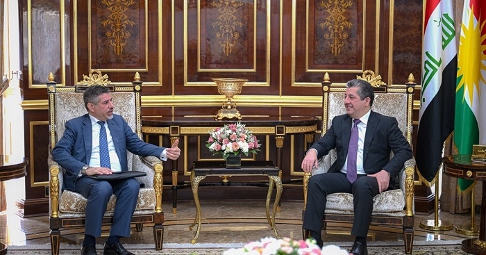 Prime Minister Barzani Receives U.S. Ambassador Steven Fagin