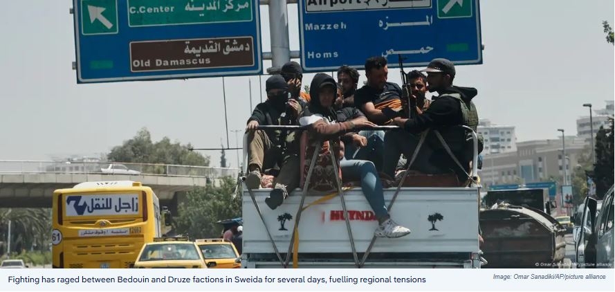 Syrian President Calls for Nationwide Ceasefire Amid Sectarian Violence