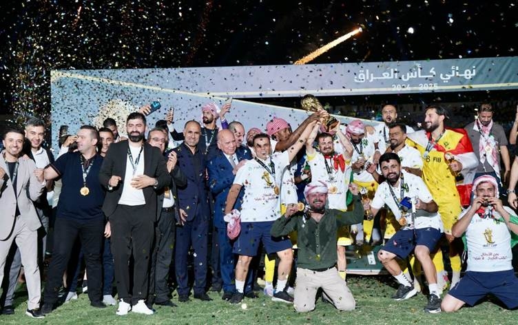 Duhok SC Makes History as First Kurdish Team to Win Iraq Cup
