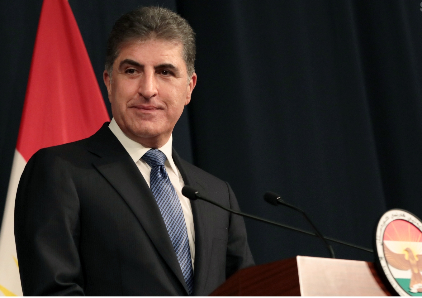 نيجيرفان بارزاني يهنئ علي بابير بانتخابه رئيساً لجماعة العدل الكوردستانية