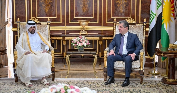 رئيس الحكومة يستقبل القنصل العام لدولة قطر  بمناسبة انتهاء مهامه الدبلوماسية