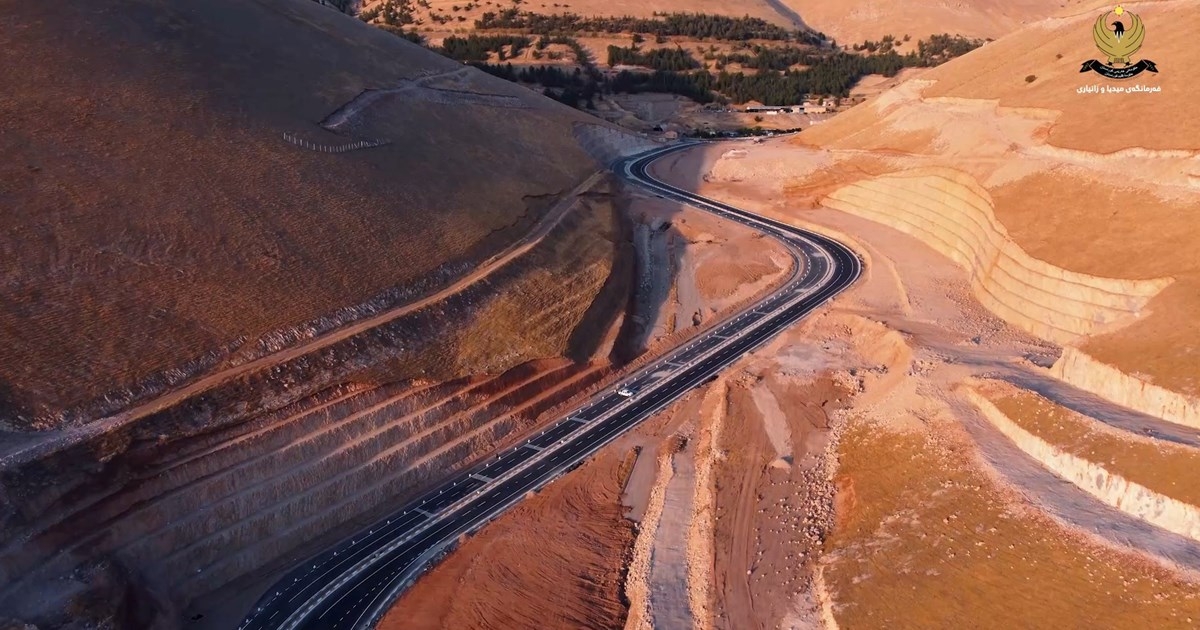 Hawari Shar–Peshraw Tunnel Two-Way Road Completed in Slemani