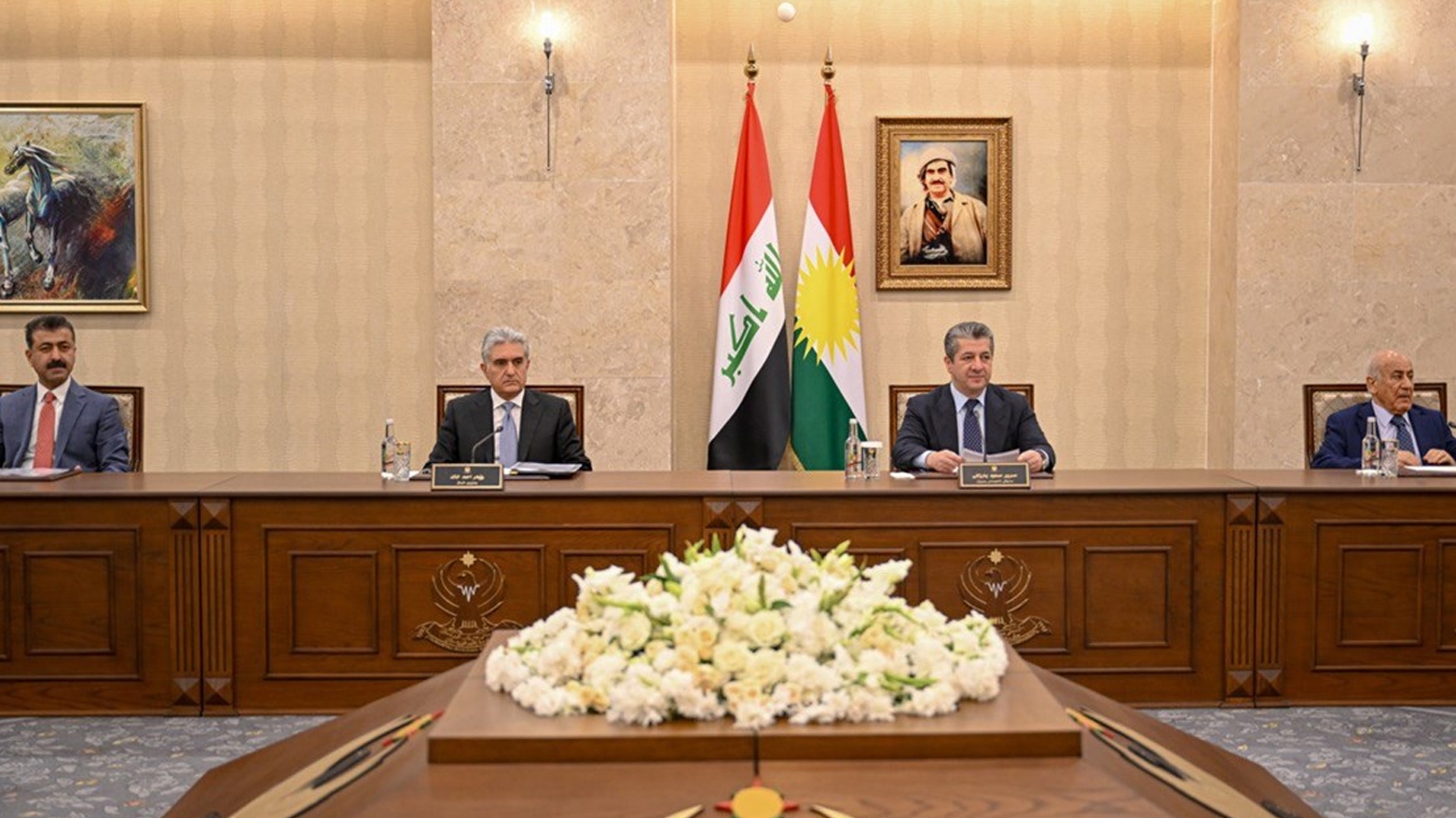 مجلس وزراء إقليم كوردستان يناقش عدداً من القضايا المحورية