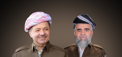 Serok Barzanî pîrozbahî li Elî Bapîr û serkirdayetiya nû ya Komela Dadgerî kir