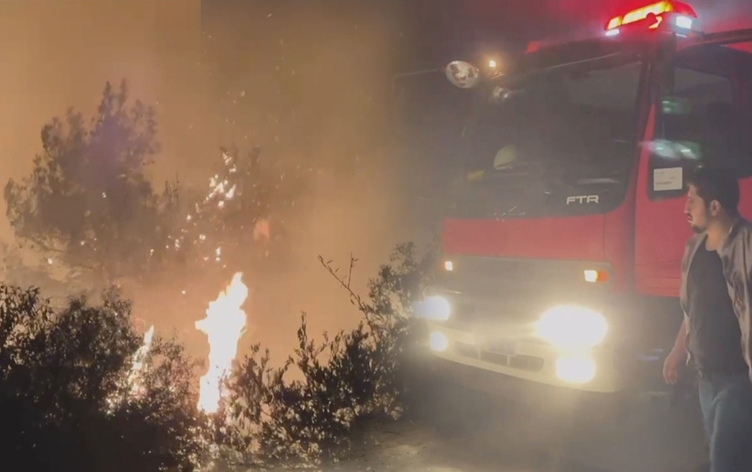 EFRÎN - Hewlên vemirandina agirê li gundê Erendê didomin