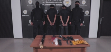 شرطة أربيل تطيح بمتهمين متورطين في جرائم سرقة ومخدرات