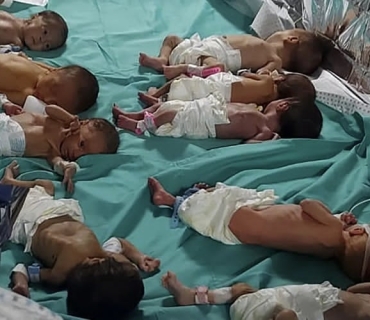 حکومەتی غەززە هۆشداری دەدات لە مردنی ١٠٠ هەزار منداڵ لە چەند ڕۆژی داهاتوودا