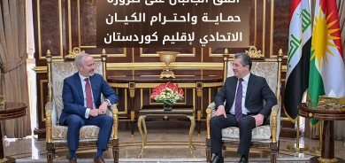 رئيس الحكومة يستقبل القنصل العام الأمريكي لدى إقليم كوردستان