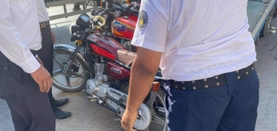 أربيل تحظر الدراجات النارية والهوائية في شارعي 120 و150 متري