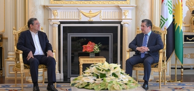 Serokwezîr Mesrûr Barzanî û şandeke Îranî pêwendiyên siyasî û aborî gotûbêj kirin