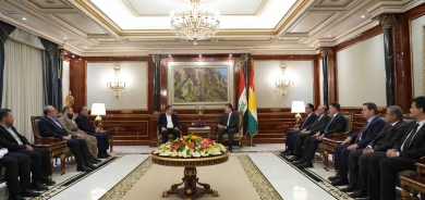 رئيس إقليم كوردستان يستقبل وفداً من الجمهورية الإسلامية الإيرانية