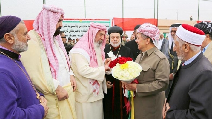 الكاردينال ساكو يشيد بالتعايش في إقليم كوردستان واستقباله للمهجرين ويشكر الرئيس بارزاني