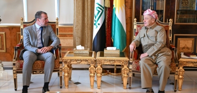 Serok Barzanî û Konsolê Fransayê têkiliyên Kurdistan û Fransayê tekez kirin