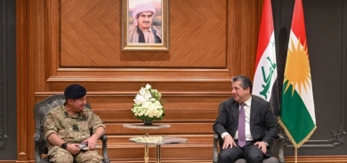 رئيس الحكومة ووفد عسكري بريطاني يناقشان سبل تعزيز التنسيق والتعاون العسكري بين إقليم كوردستان وبريطانيا