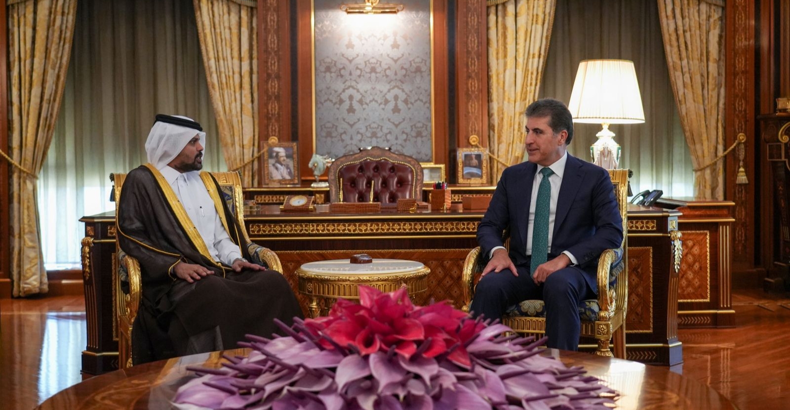 نيجيرفان بارزاني يثمن دور قطر في دعم استقرار المنطقة