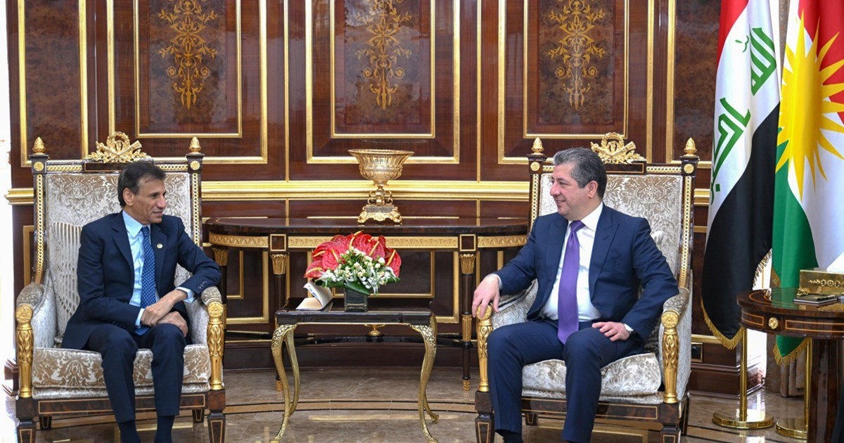 Prime Minister Barzani Receives UN SRSG for Iraq