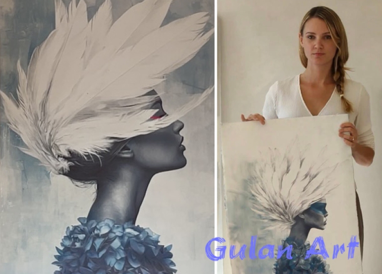 کارۆلین وێندێلین بۆ گوڵان:لە تابلۆكانمدا شادی،خەم، یادەوەریی منداڵی، تەنیایی و پەیوەندیی لەگەڵ ژینگە تێكەڵ دەبن