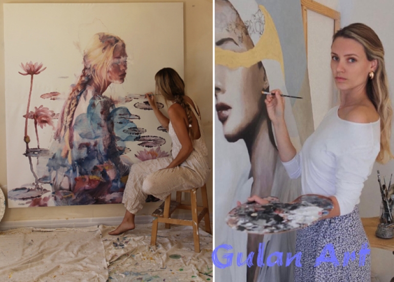 کارۆلین وێندێلین بۆ گوڵان:لە تابلۆكانمدا شادی،خەم، یادەوەریی منداڵی، تەنیایی و پەیوەندیی لەگەڵ ژینگە تێكەڵ دەبن