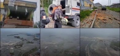 بوومەلەرزە و تسونامی ڕۆژهەڵاتی ڕووسیای گرتەوە؛ باری نائاسایی ڕاگەیەندرا