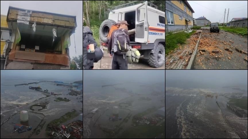 بوومەلەرزە و تسونامی ڕۆژهەڵاتی ڕووسیای گرتەوە؛ باری نائاسایی ڕاگەیەندرا