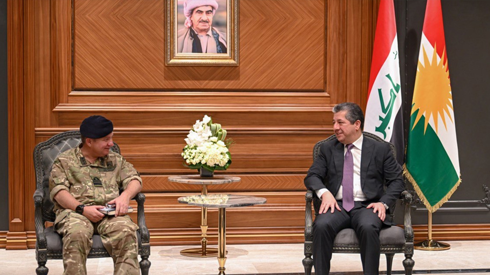 Mesrûr Barzanî û Edward Allgren tekezî li ser pêwîstiya bidawîanîna êrîşên li ser Herêma Kurdistanê kirin