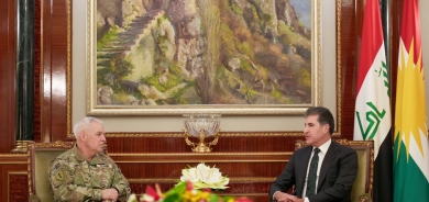 President Nechirvan Barzani, Inherent Resolve Commander Stress Need for Coalition Cooperation Against ISIS Resurgence