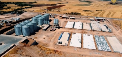 Halabja Steel Silo Nears Completion