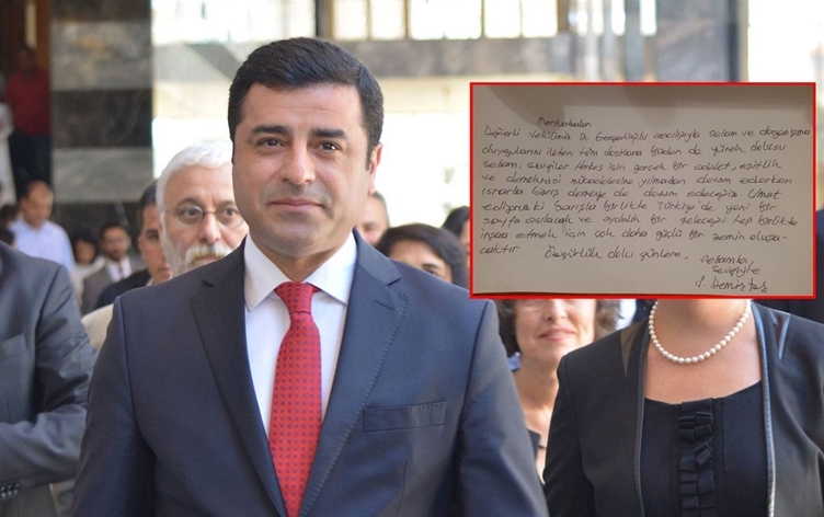 Selahattîn Demîrtaş: Em dê bi israr bêjin aştî