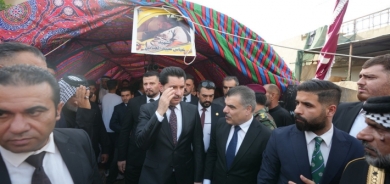 وفد من الديمقراطي الكوردستاني يحضر مجلس عزاء 