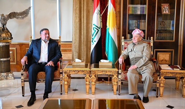 President Barzani Receives Head of Sovereignty Alliance to Discuss Iraqi Political Crisis