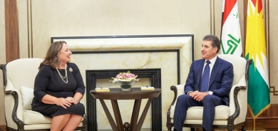 القنصل العام الأميركية الجديدة لنيجيرفان بارزاني: ننظر باهتمام إلى علاقاتنا مع إقليم كوردستان