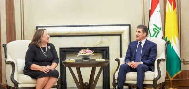 President Nechirvan Barzani receives both the departing and the incoming US Consul General