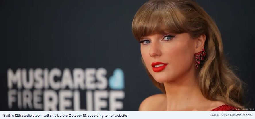 Taylor Swift Announces 12th Studio Album 