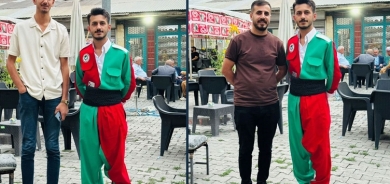 Ji rengên Amedsporê ji xwe re cilê Kurdî çêkir