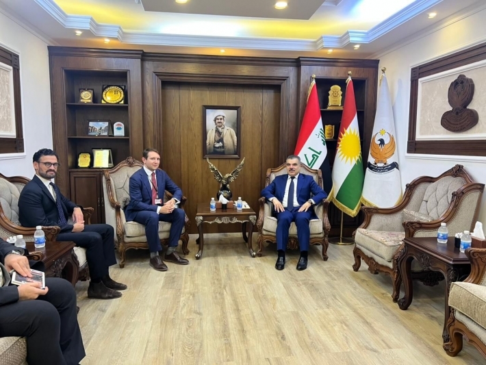 بغداد.. وفد من السفارة البريطانية يزور ممثلية حكومة إقليم كوردستان