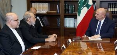 الرئيس اللبناني للاريجاني: نرفض أي تدخل في شؤوننا الداخلية