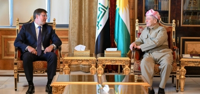 الرئيس بارزاني يستقبل القنصل العام الروسي في أربيل