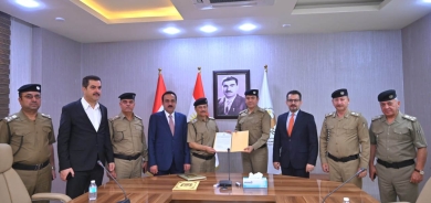 العميد كامل برزنجي يتسنم منصبه مديراً لشرطة أربيل