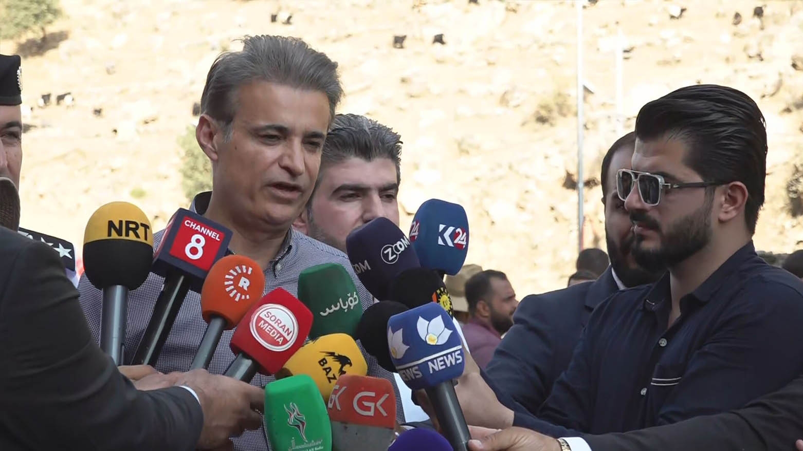 إدارة سوران تبدأ إنشاء جسر بديل بجانب الجسر المتضرر بين خليفان وسوران