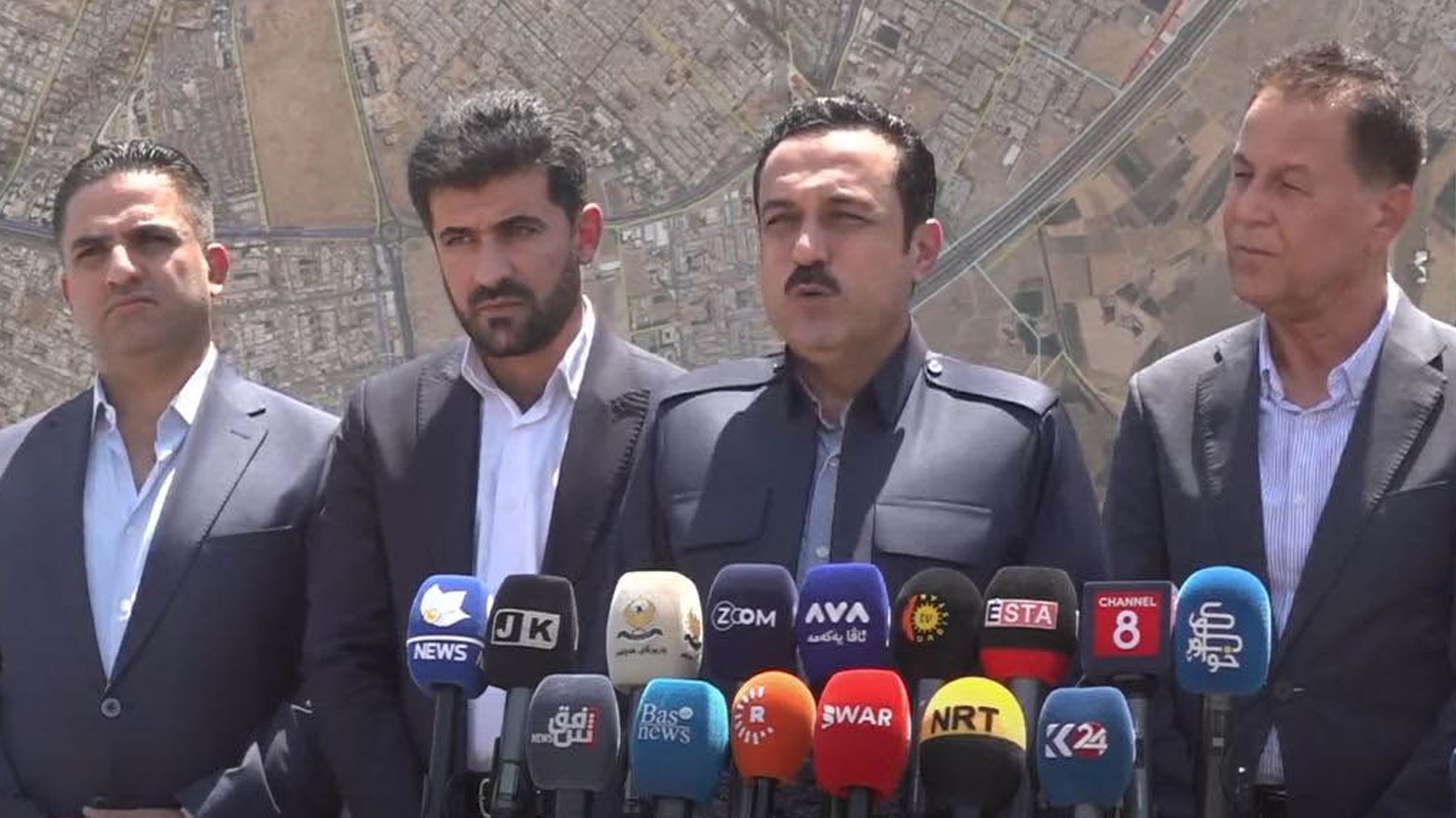 محافظ أربيل يعلن بدء مرحلة ربط شبكات المياه المنزلية بمشروع الإمداد الطارئ