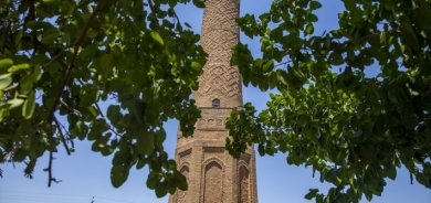 العاصمة أربيل تطلق مشروعاً للحفاظ على أبرز رموزها.. منارة چولي تدخل مرحلة ترميم جديدة