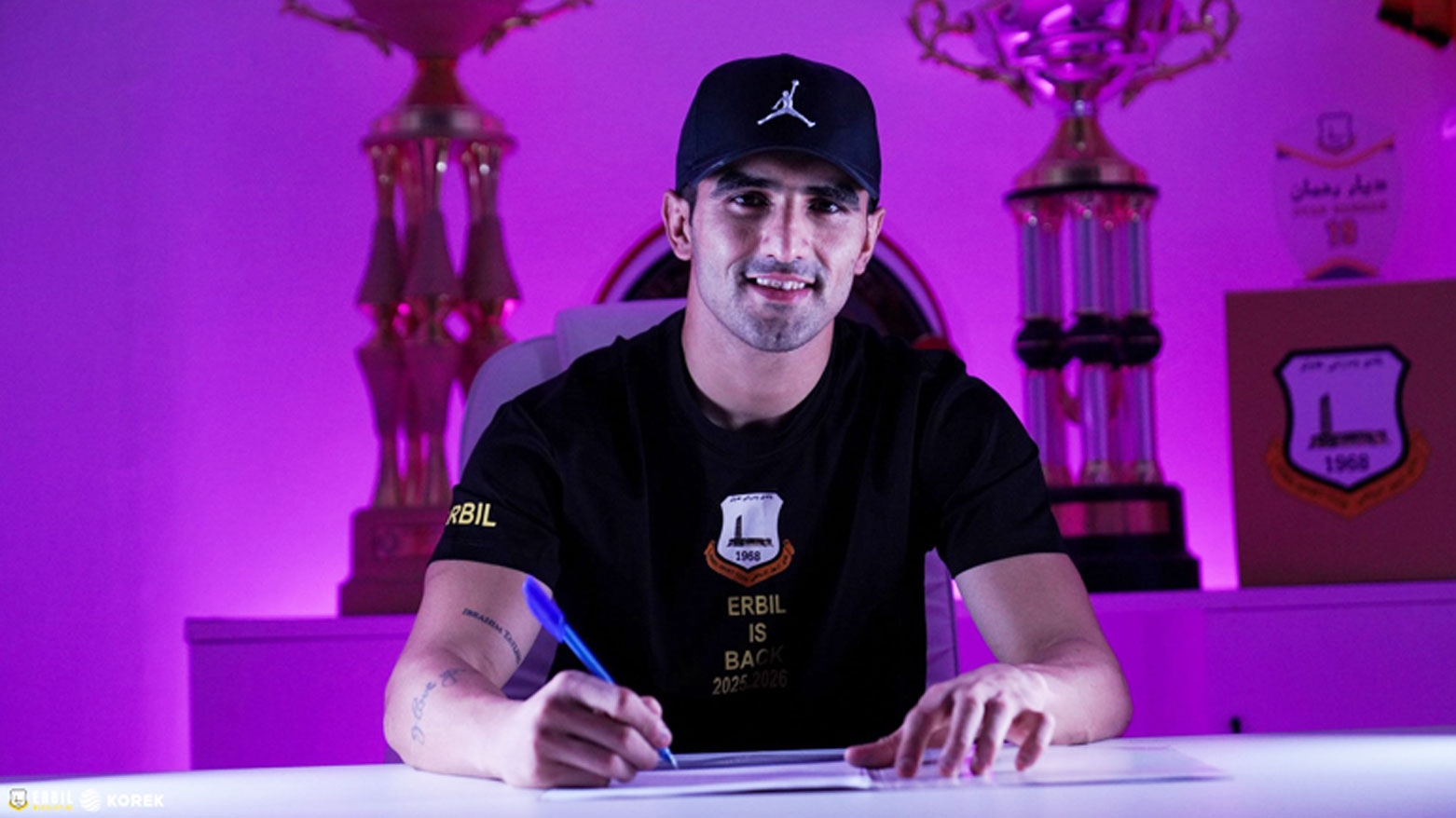 نادي أربيل يوقّع مع لاعبين جدد قبل بدء الموسم