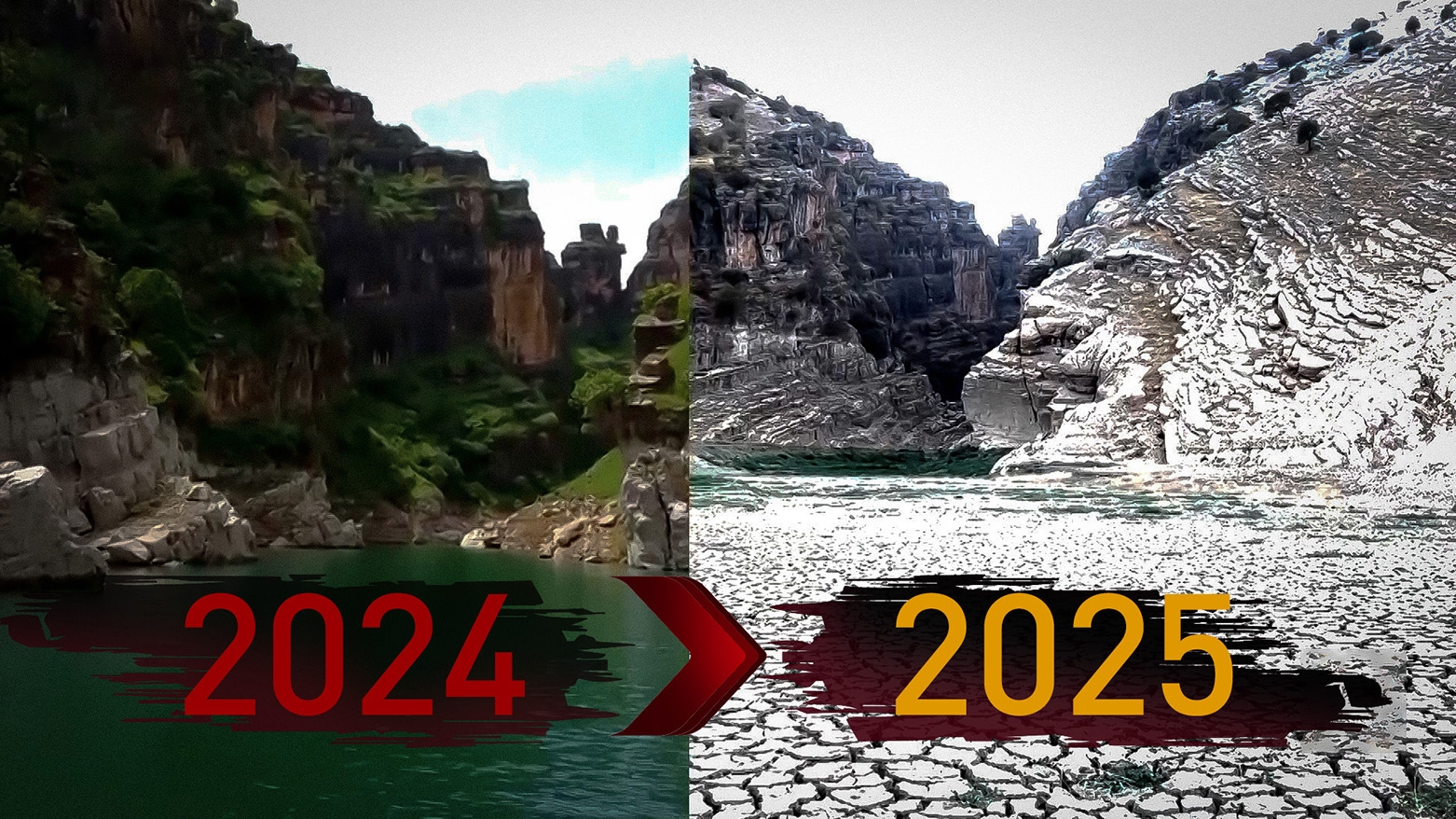 Metirsiya hişkesaliyê li ser Silêmaniyê: Çavkaniyên avê kêm dibin